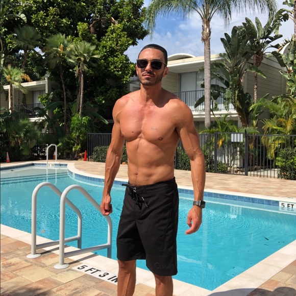 Calvin Klein Swim Shorts Black - Picture 4 of 12